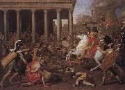 Nicolas Poussin Destruction of the temple of Ferusalem by Titus oil painting